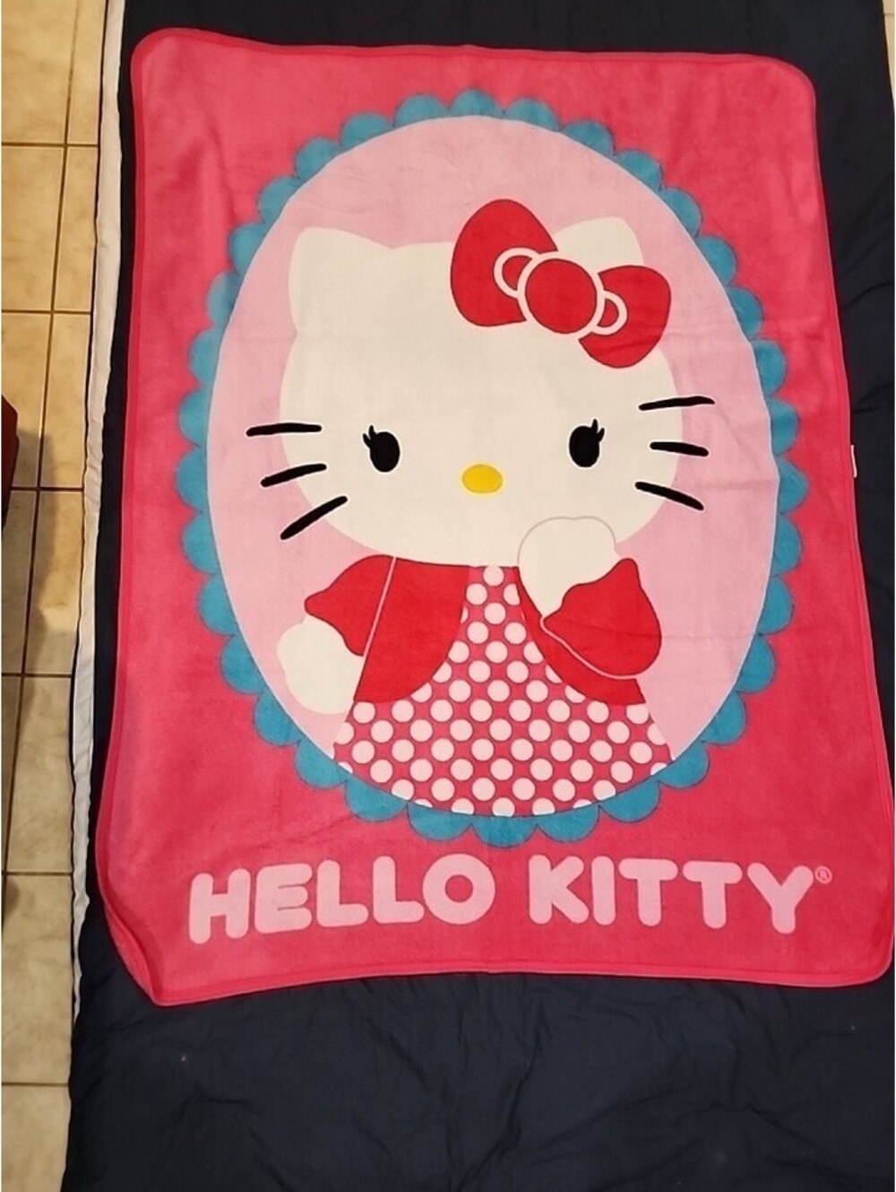 hello kitty blanket 47"x 60"